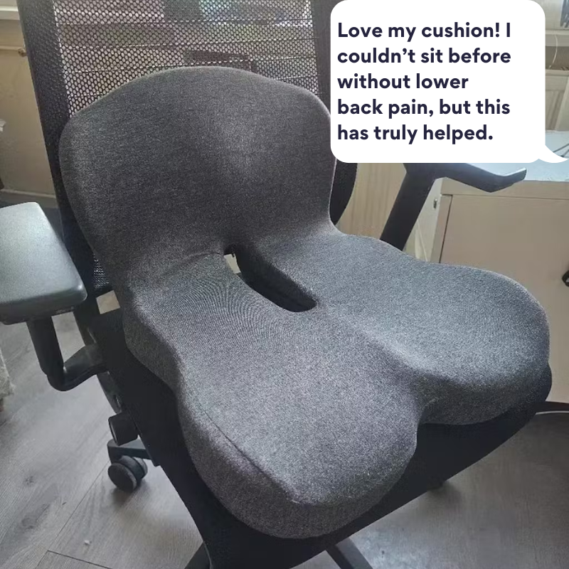 RoadSpine™ – Tailbone & Lower Back Pain Relief Cushion